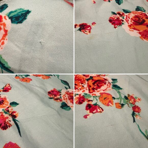 Stop Staring Marisol Swing Dress Size 18 Floral Colorful Sweetheart Rockabilly - Picture 9 of 11